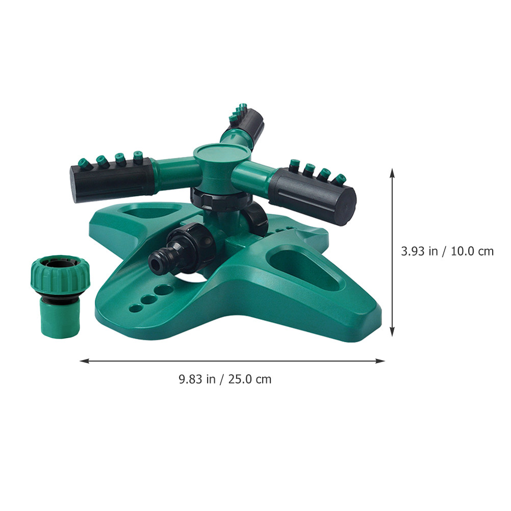 رشاش أوتوماتيكي دوار 360 درجة  - مراجعة Gardening Tools Vegetables وسعره