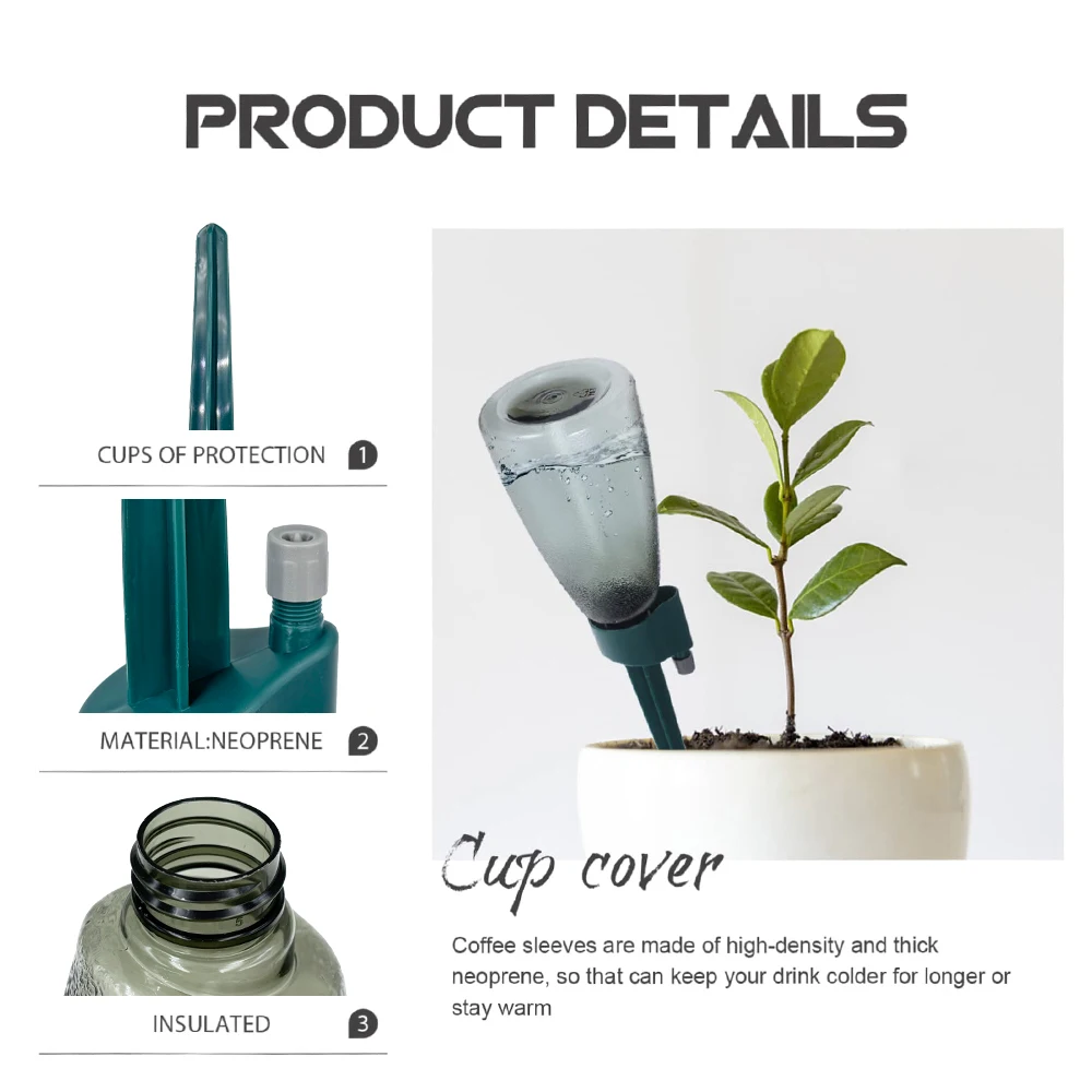 قطعة واحدة من أوتاد الري الذات - مراجعة Automatic Plant Waterer وسعره