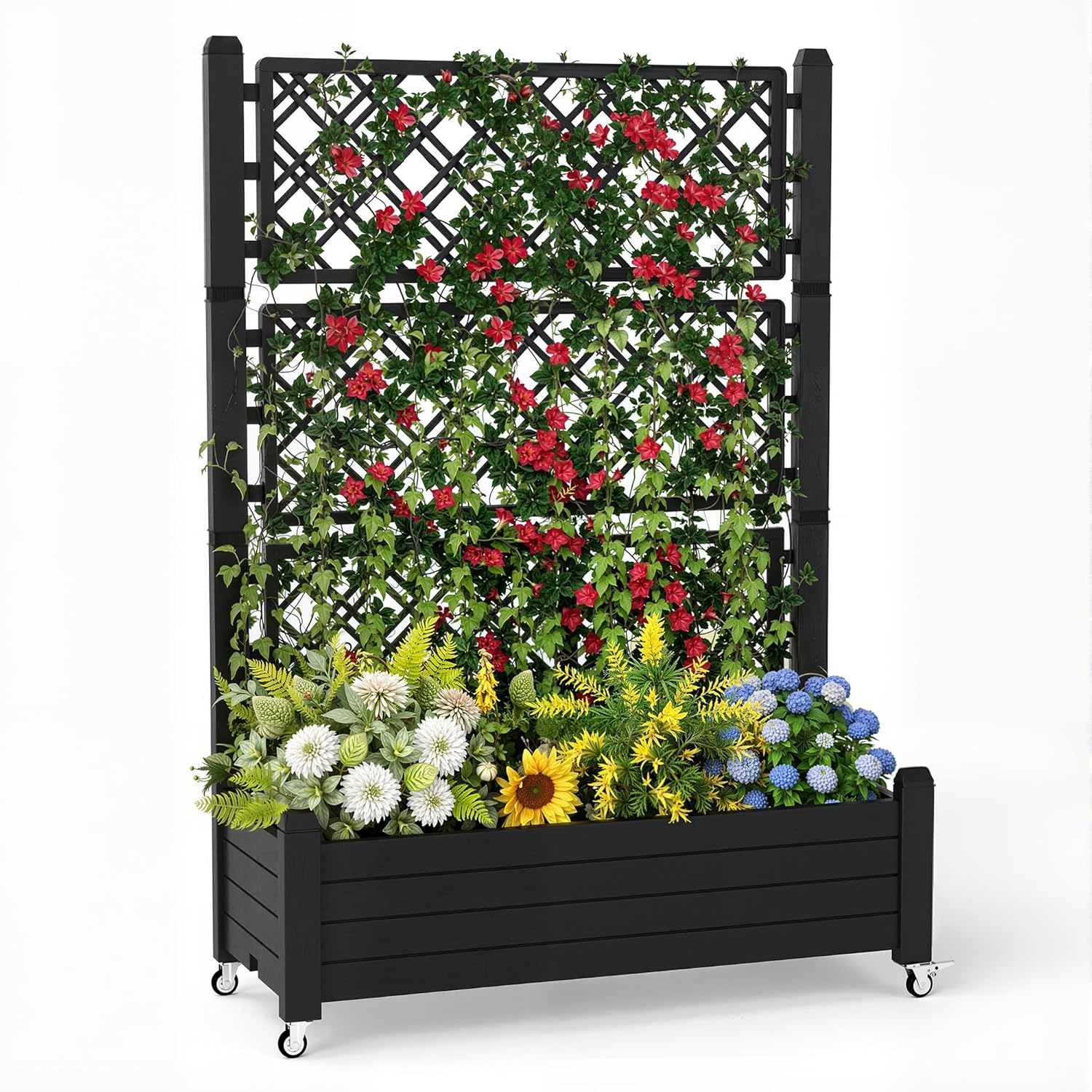 حوض زراعة مرتفع مع شبكة تهوية، - مراجعة Self-Watering Planter وسعره